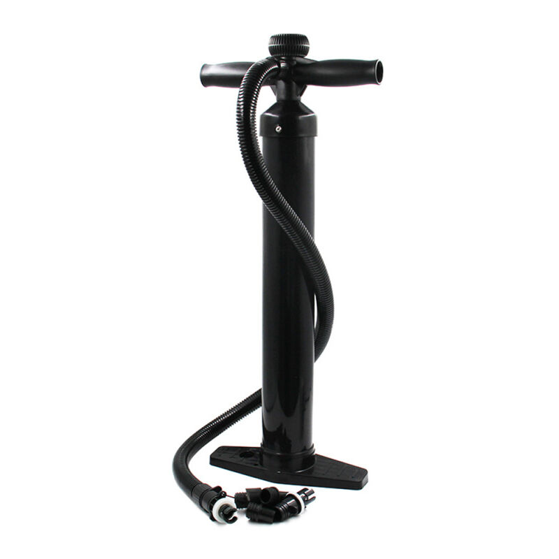 LIFCAUSAL Pompe à air manuelle portable avec manomètre intégré pour SUP/paddleboard gonflable Pompe haute pression à commande manuelle