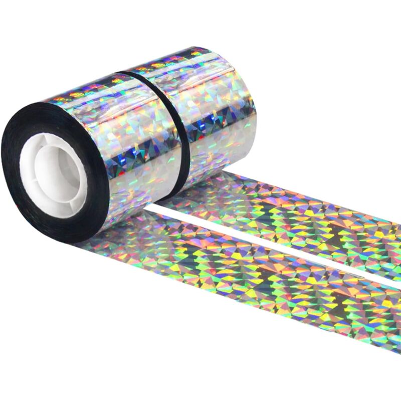 Sunxury - Pièces Bande Répulsive Anti Oiseaux, Ruban Anti-Oiseaux, Oiseau Pigeon Ruban Dissuasif, 48cm x 80m, pour Repousser Les Oiseaux et Protéger