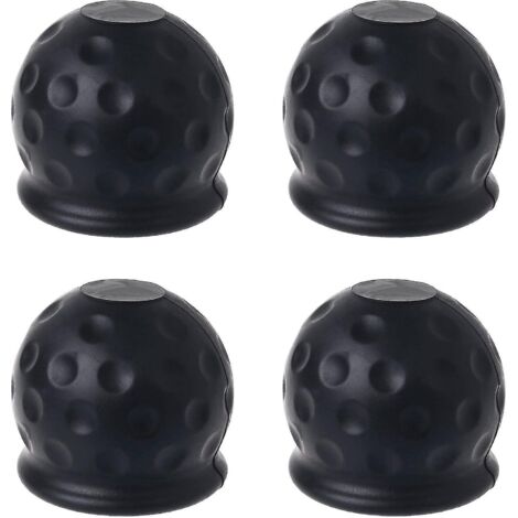 pièces Boule d'attelage, cache-boule d'attelage, attelage de remorque, pour caravanes et remorques (x4)