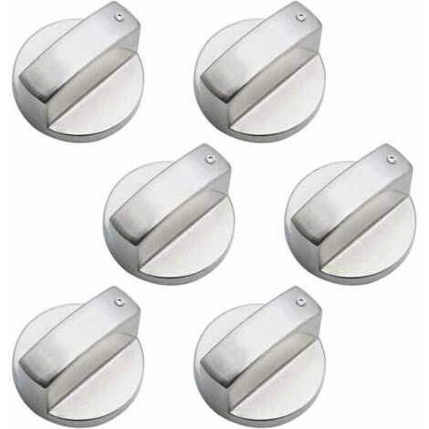 Pièces Boutons de Commande Universels en Métal Bouton Cuisinière à Gaz 6mm boutons de contrôle universels bouton de poêle pour cuisinière à gaz cuisinière four plaque de cuisson