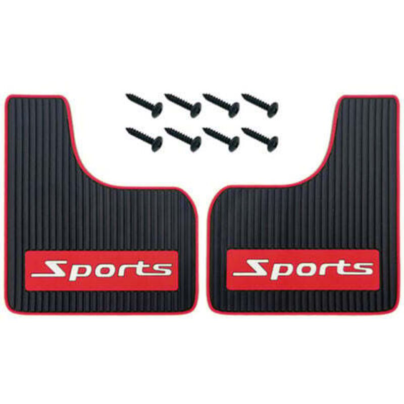 Pieces Car Mudguard Universal Rubber Mudguard Soft Crash-Free Front and Rear Mudguard Splashguard For Car