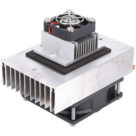 pièces DC12V semi-conducteur réfrigérateur/réfrigération système de refroidissement Kit de bricolage Mini climatiseur