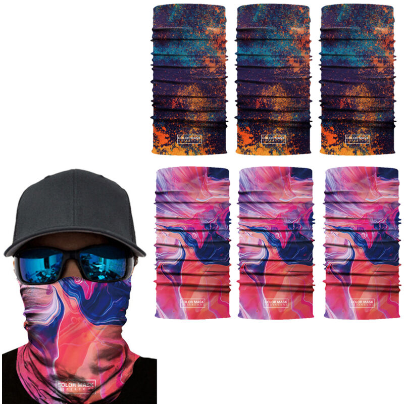 Pièces de bandeau magique pour hommes et femmes pour les sports de plein air et le cyclisme