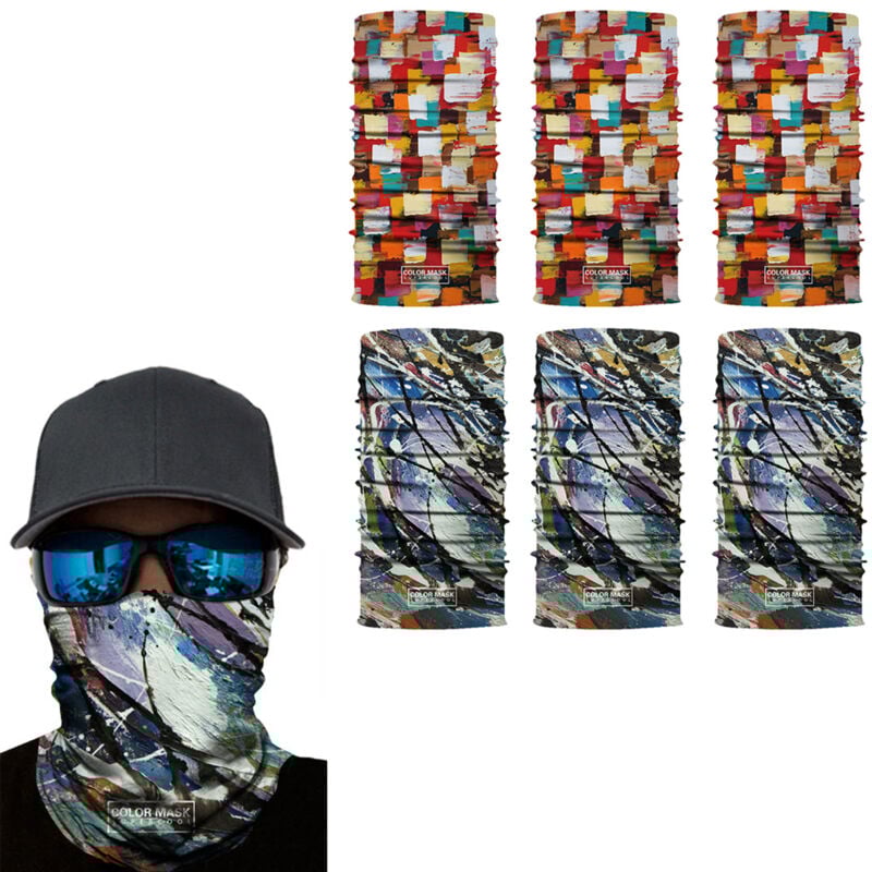 Pièces de bandeau magique pour hommes et femmes pour les sports de plein air et le cyclisme