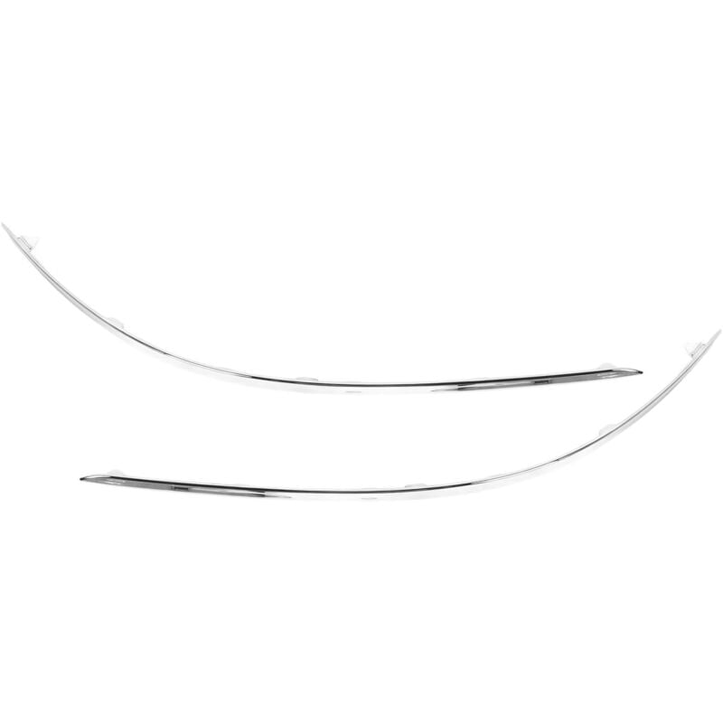 Zoternen - pièces de bandes de garniture chromées pour le pare-chocs avant inférieur, 204 885 0821, adaptées à la Classe c W204 Standard avant le