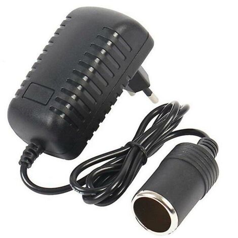 Pièces de convertisseur d'adaptateur de prise d'allume-cigare de voiture portative de 220v à 12v