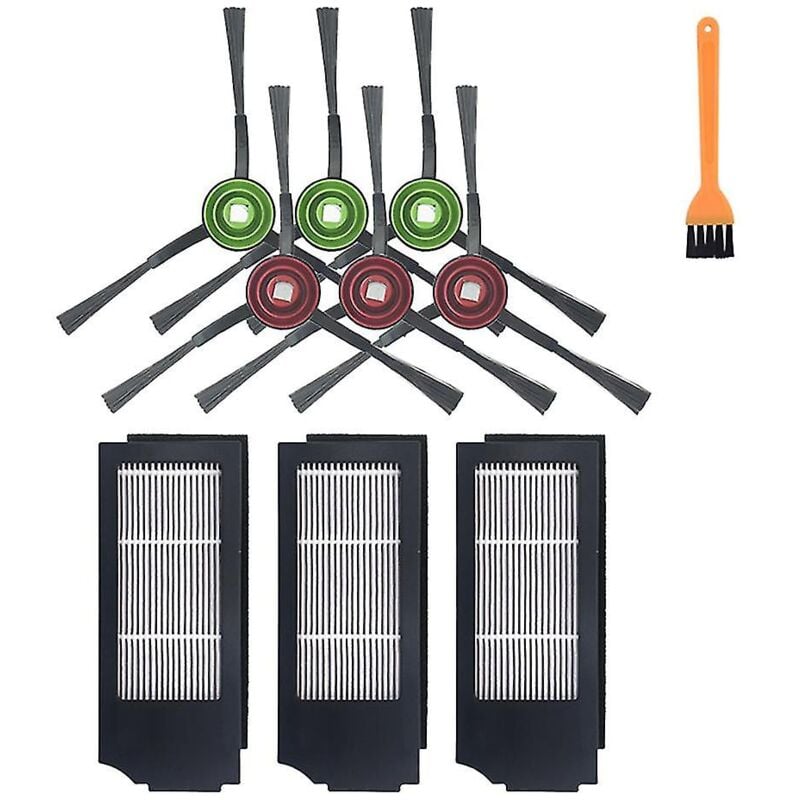 Pièces de filtre de brosse latérale de balayage pour robot Ecovacs T10/t10 Turbo