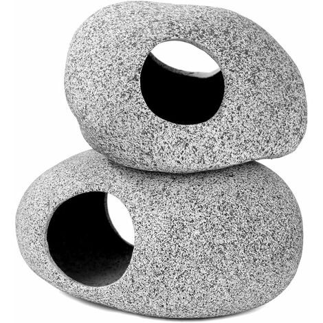 pièces de grottes décoratives empilables pour aquarium, cachettes pour dissimuler la reproduction et le frai des poissons