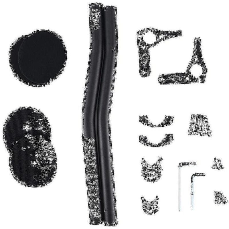 Pièces de guidon de vélo Accessoires de vélo de cyclisme Poignée auxiliaire de vélo de montagne Split détachable h