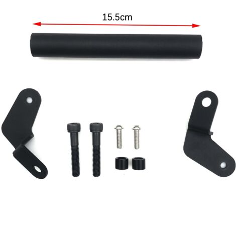 Pièces de modification compatibles avec la moto SUZUKI GSXR125 : support de téléphone portable pour GPS, porte-bagages d'extension, tige décorative