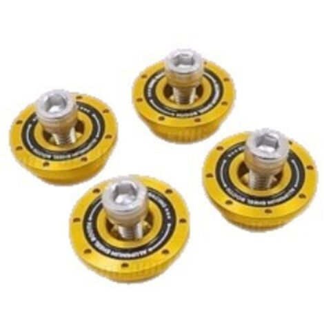 Pièces de modification Giorno les plus vendues : pédales, vis colorées, rondelles, vis, vis de modification de pédales à tête plate multicolores