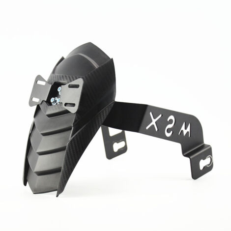 Pièces de modification pour moto MSX125/SF Wangjiang Big Doll 150M3/5 Garde-boue arrière en écailles de poisson pour moto électrique