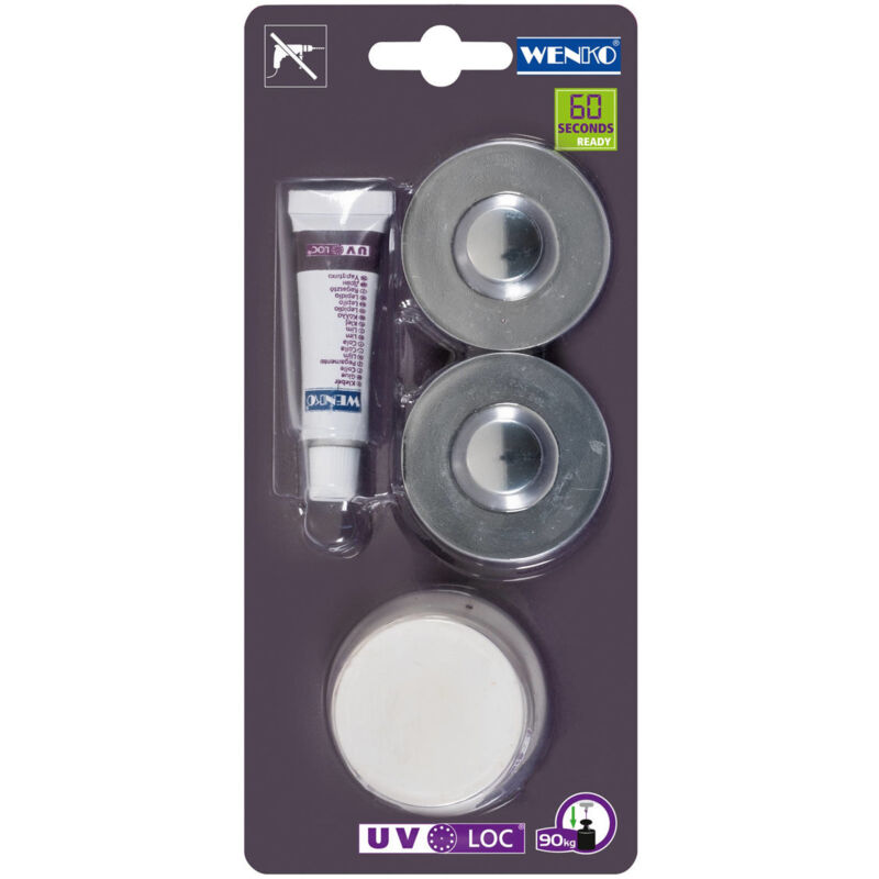 Wenko - UV-Loc pour séries filaires, chromé