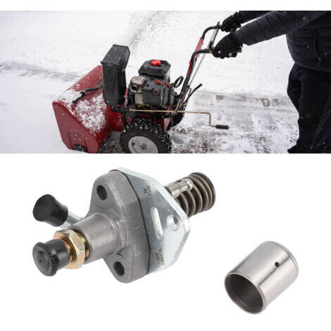 Pièces de Pompe à Injection pour Moteur Diesel 186FA Monocylindre Refroidi par Air - Utilisé pour Microtracteurs, Machines de Jardin et Générateurs - Entrée d'huile sur le Côté Droit-