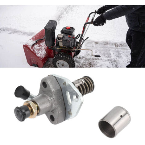 Pièces de Pompe à Injection pour Moteur Diesel 186FA Monocylindre Refroidi par Air - Utilisé pour Microtracteurs, Machines de Jardin et Générateurs - Entrée d'huile sur le Côté Droit--Crezuo