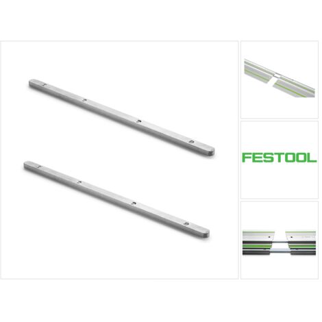 Pièces de raccordement Festool FSV pour rails de guidage – Lot de 2 pièces – Dimensions 305 x 25 x 25 mm – Fixation précise