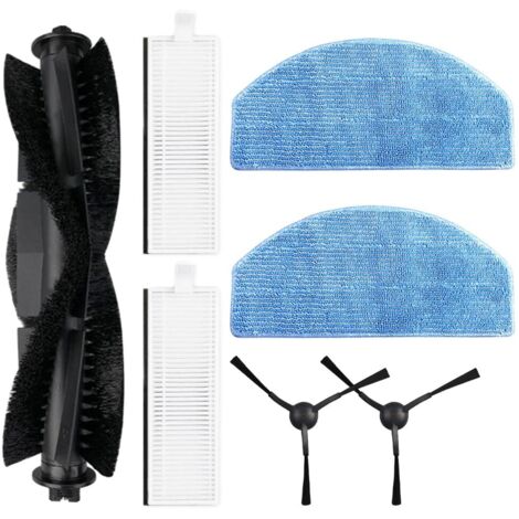 Pièces de Rechange Accessoires pour Laresar Evol 3 Robot Aspirateur Tampons Filtre, Filtres HEPA Brosses