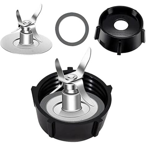 Pièces de Rechange Compatible avec Oster Osterizer mixeur, Kit de Remplacement D'accessoires pour Mixeur – Lame 4 Pointes 4961 avec Base de Mixeur et Anneau D'étanchéité