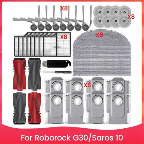 Pièces de rechange pour accessoires d'aspirateur robot G30 Saros 10