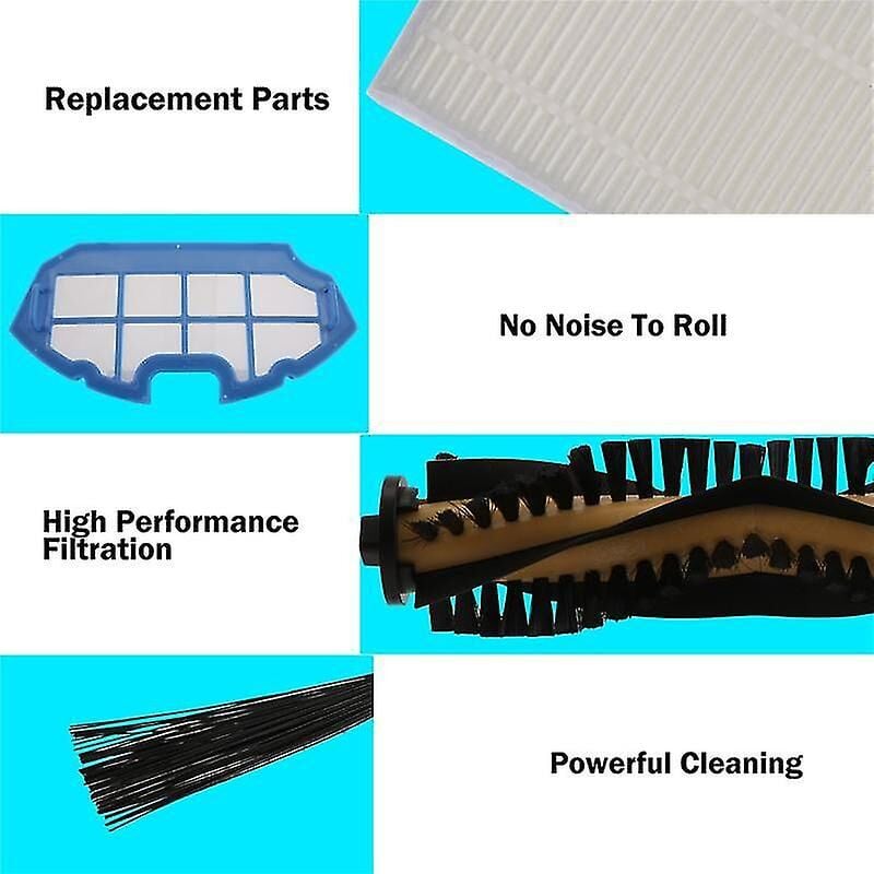 Pièces de rechange pour aspirateur robot Deebot N79 N79s Dn622 500 N79w N79se, kit d'accessoires