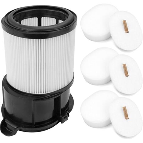 Pièces de rechange pour aspirateurs, compatibles avec Shark IP3251/IP3251C/IP3252/IP1251 (1 cartouche filtrante + 3 filtres en coton)