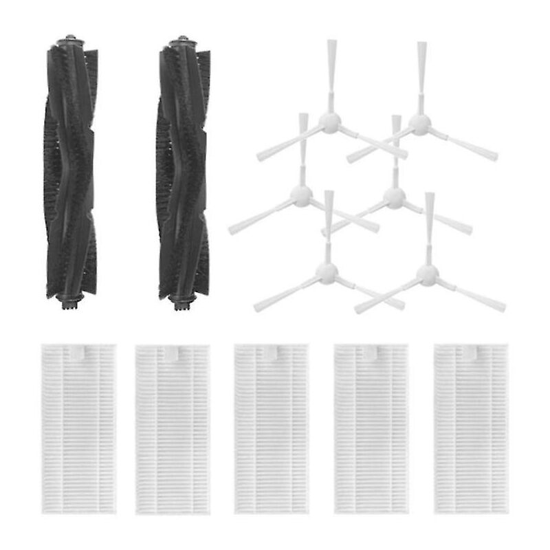Pièces de rechange pour brosse principale, brosse latérale, filtre Hepa, accessoires pour aspirateur Q11 Robtic