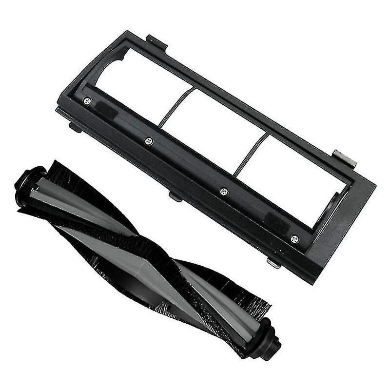 Pièces de rechange pour brosse principale, couvercle de brosse pour aspirateur robot de nettoyage Deebot N9 + / U2 Pièces de rechange