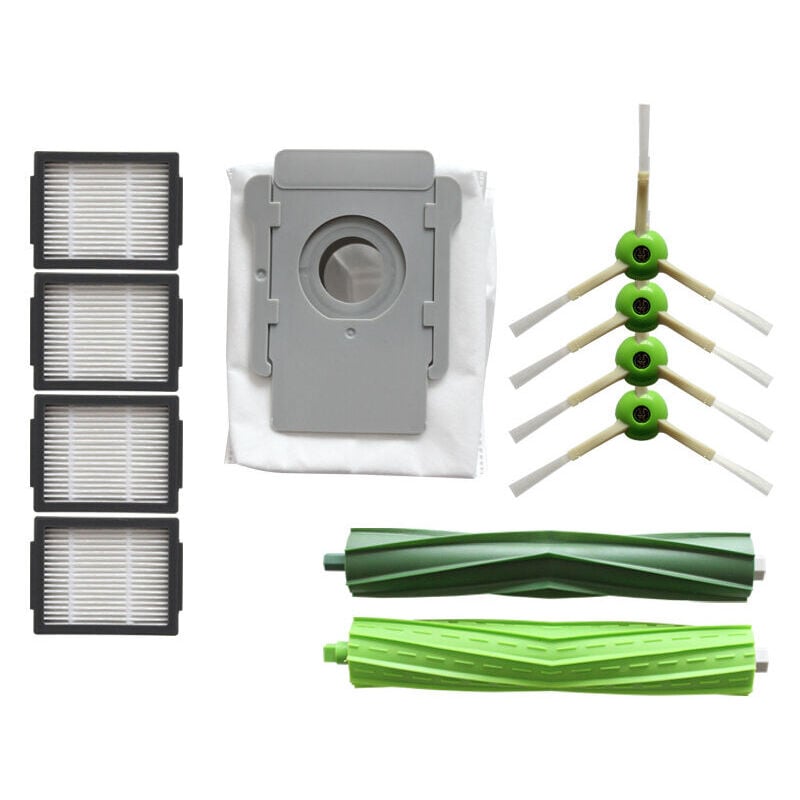 Forehill - Pièces de rechange pour brosses série iRobot Roomba i7 i7 + / i7 Plus E5 E6 E7 i3 i3+ i4 i4+ i6 i6+ i8 i8+/Plus j7 (7150) j7+(7550), kits