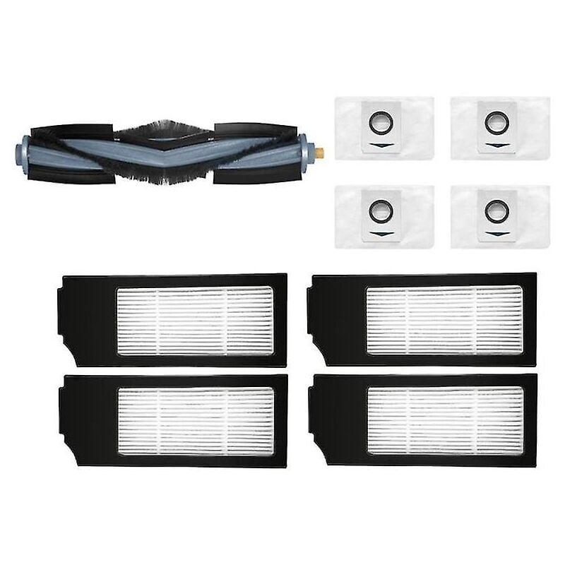 Fei Yu - Pièces de rechange pour filtre de robot aspirateur Deebot X1 Omni T10 Turbo, accessoires pour boîte à poussière