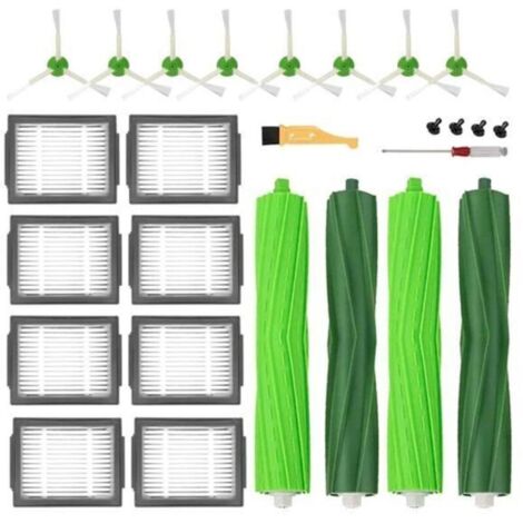 PièCes de Rechange pour IRobot Roomba I7 I7+ I2 I3 I3+ I4 I4+ I6 I6+ I8 I8+-Plus J7 J7+ E5 E6 E7, I, E & J ACCESSOIRE D’ASPIRATEUR
