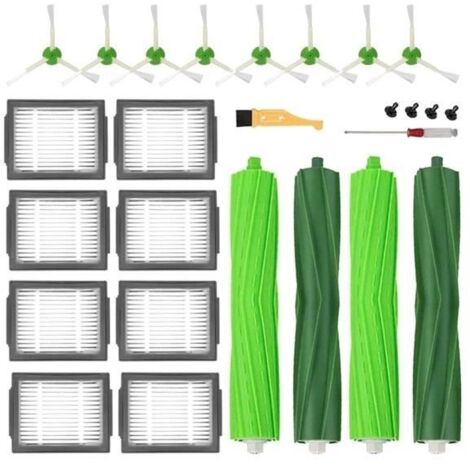 PièCes de Rechange pour IRobot Roomba I7 I7+ I2 I3 I3+ I4 I4+ I6 I6+ I8 I8+-Plus J7 J7+ E5 E6 E7, I, E & J ACCESSOIRE D’ASPIRATEUR