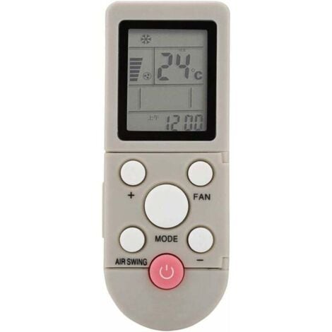 MIMIY Pièces de rechange pour télécommande de climatiseur YKR-F/06, adaptées à AUX YKR-F/001 YKR-F/09R/010 F/06
