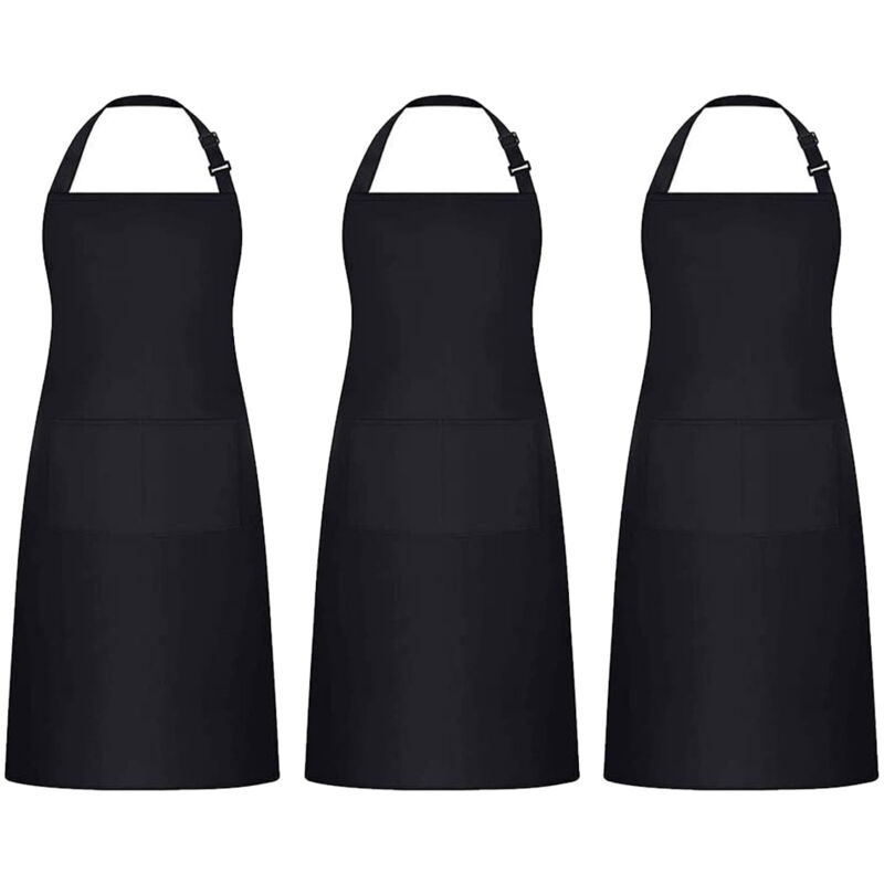 Feiyue - pièces de tabliers réglables avec poches, tabliers de cuisine, tabliers de cuisine, tabliers de cuisine, utilisés dans les cuisines, les