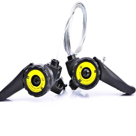 Pièces de vélo : manettes de vitesses en plastique 15 vitesses, 18 vitesses, 21 vitesses (non intégrées, séparées).