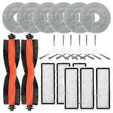 Pièces détachées pour aspirateur robot S20 Plus S20+ B108GL : brosse latérale principale, filtre HEPA, chiffon de nettoyage, accessoires