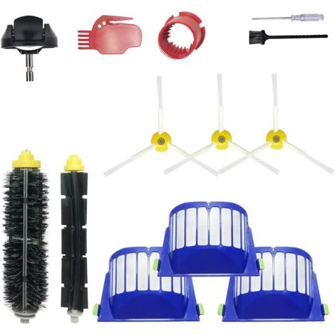 Pièces détachées pour aspirateurs iRobot Roomba séries 610, 620, 650, 675, 677, 692, 671, 694 et 691 : kit d’accessoires
