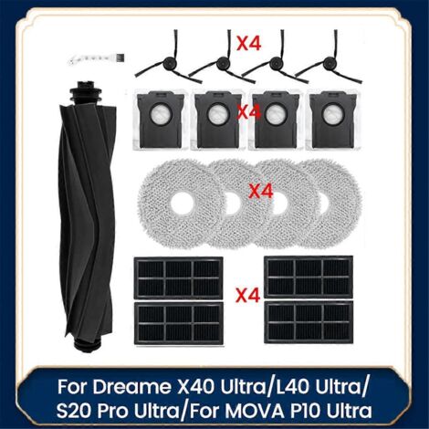 Pièces détachées pour aspirateurs X40 Ultra/L40 Ultra/S20 Pro Ultra