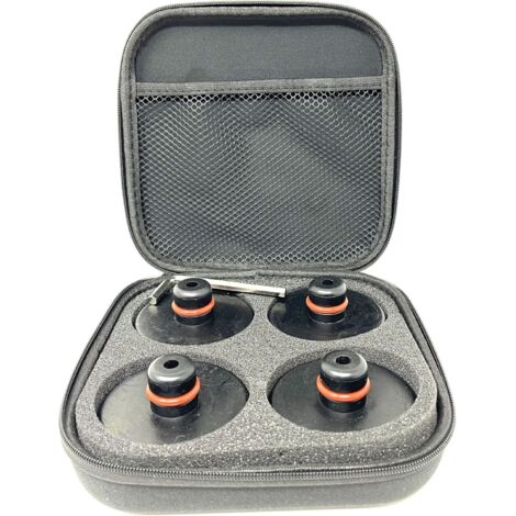 Pièces détachées pour auto Prodigy Tesla Jack Pad compatible avec Tesla Model S 3 XY - Tesla Jack Pucks - Accessoires parfaits pour votre modèle Y 3 et S - Palets de levage avec étui de transport