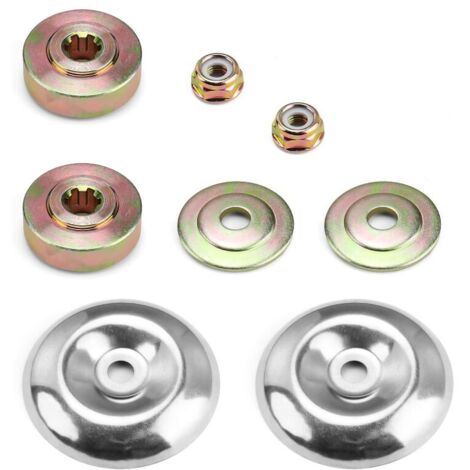 Pièces détachées pour débroussailleuses, kit d'écrous universels pour tête de débroussailleuse, coffret de fixation d'écrous AquaForge