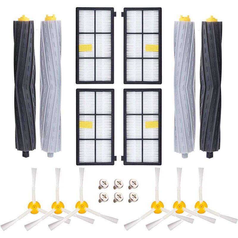 Pièces détachées pour iRobot Roomba 800 900 Series Kits 20 pièces, kit d'entretien kit de nettoyage pour 800 850 851 860 865 866 870 871 876 880 885