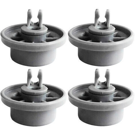 Pièces détachées pour lave-vaisselle,Roulettes Lave Vaisselle - Set Universel Complet de 8 Roues pour Panier Inférieur Roues pour Bosch Siemens Neff 165314 Accessoires de lave-vaisselle