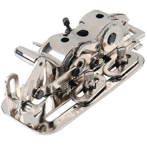 Pièces détachées pour machine à coudre industrielle à plateau, ouvre-trou de serrure réglable, accessoire pour boutonnière