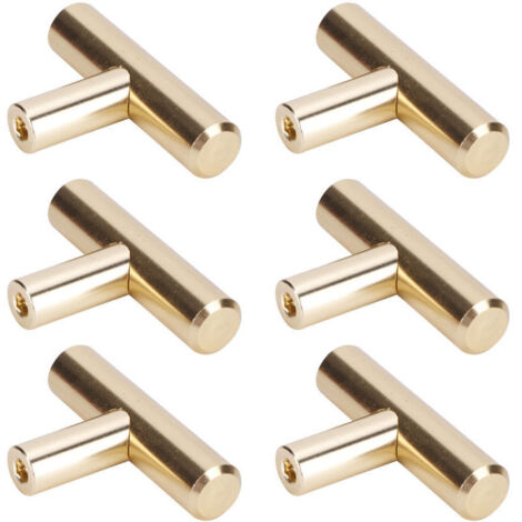 Pièces détachées pour meubles 6 pcs. Commode en aluminium doré..DEBUNS