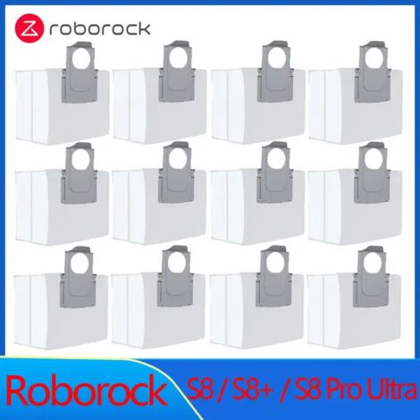 Pièces détachées pour Roborock S8, S8 Pro, Ultra et S8+ : Brosses principales DuoRoller, brosses latérales, lingettes de nettoyage, filtres HEPA, sacs à poussière et accessoires.-AquaForge
