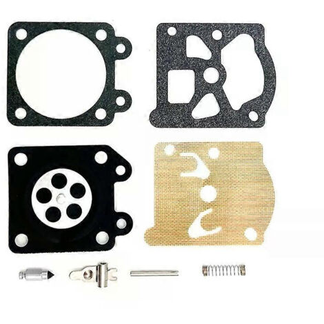 Pièces détachées pour tronçonneuse 45 52 58 - Kit de réparation de carburateur MP16 (8 pièces) - Membranes
