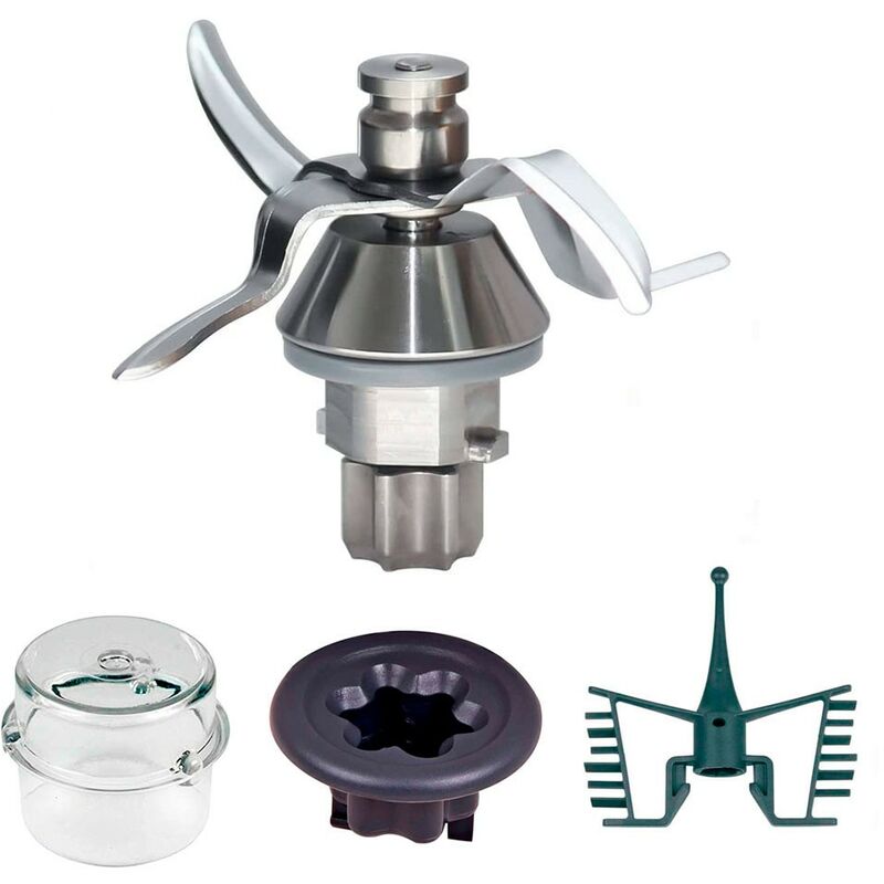 Pièces détachées Thermomix TM31 (Lame + Papillon + Verre doseur + Joint moteur)
