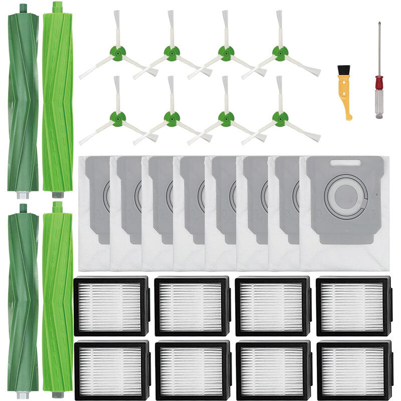 Pièces d'rechange pour iRobot Roomba i séries i3 i3+ i4 i4+ i6 i6+ i7 i7+ i8 i8+ e séries e5 e6 Réapprovisionnement