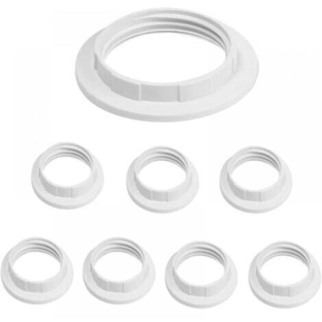 Pieces E27 Reducer Ring for Lampshades, Lampshade Ring Adapter Converter Plate