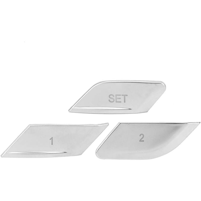 Pièces et accessoires de décoration automobile - 3 pièces - Panneau à mémoire de forme - Pour 3 séries Strong Practicabilité