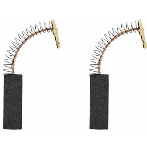Pièces et accessoires pour lave-linges 154740 Lot de 2 balais de charbon compatibles avec moteur de machine à laver Bosch et Siemens
